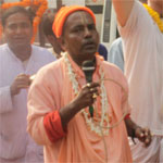 Installation Festival Yesterday Srila Bhakti Nirmal Acharya Maharaj completed a grand two day inauguration festival of the new ladies’ <em>ashram</em> in Kalna. Their Lordships Sri Sri Guru Gaur Nityananda and Sri Sri Gandharva Govindasundar Jiu were installed and daily service was instituted.